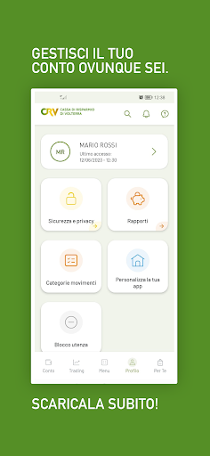 CRV Mobile Banking Screen 3