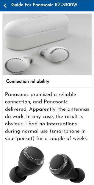 Imágen 4 Guide For Panasonic earbuds RZ-S300W android