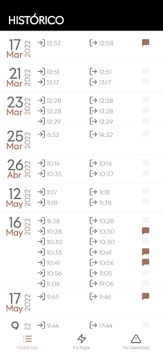 Android application RegistrApp PRADOREY screenshort