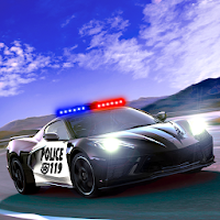 Highway Police Car Chase Racing Car Racing