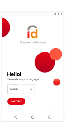 Android application ID Operated by Evrotrust Publi screenshort