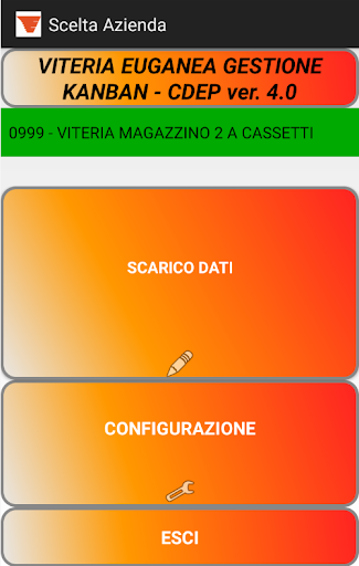 Gestione KANBAN-CONS. STOCK Screen 2