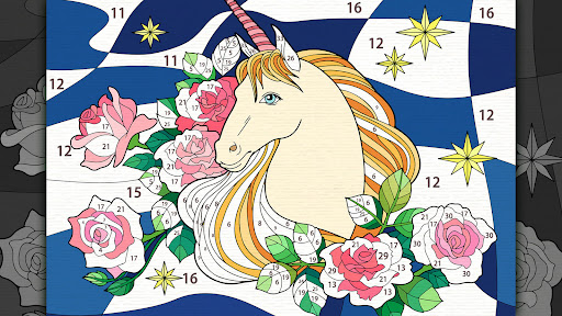 Screenshot of Anime Paint - ASMR Color