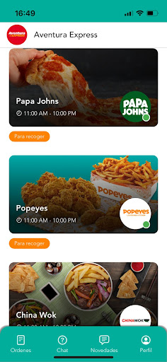 Aventura Express Screen 3