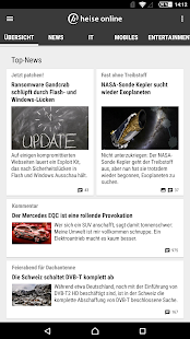 heise online - News Screenshot
