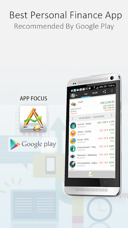 AndroMoney ( Expense Track ) - 3a.13.15 - (Android)