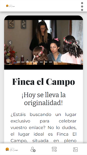 Android application Finca el Campo screenshort