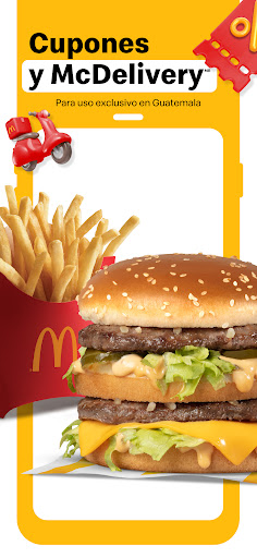 Android application McDonald's Honduras screenshort
