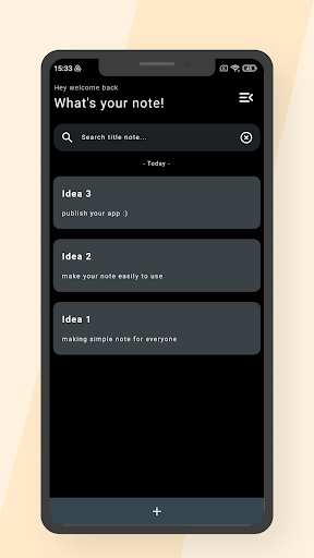 NoteFi - Lightweight notes Screen 2