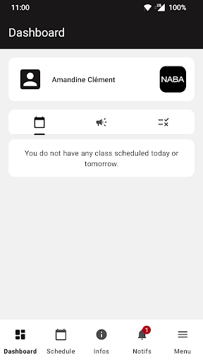 Android application NABAPP screenshort
