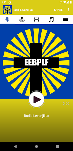 Android application Radio Levanjil La screenshort