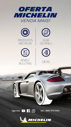 Android application Oferta Michelin screenshort