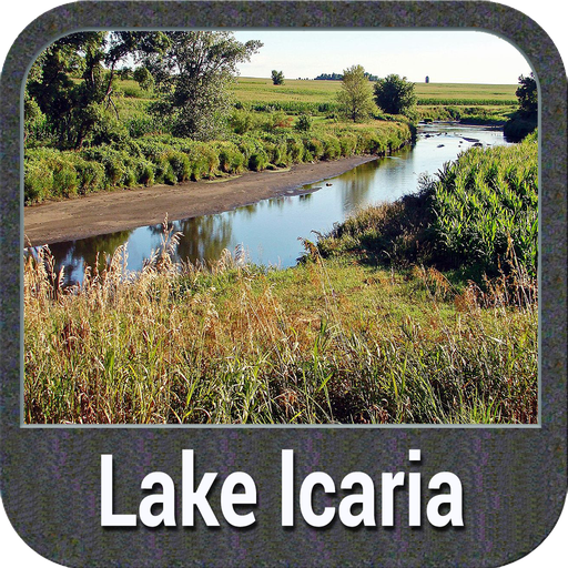 Lake lcaria - IOWA GPS Map logo