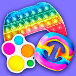 Cover Image of Télécharger Jeux Fidget : Pop It & Dimple 1.1.0 APK