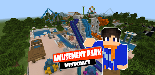 Amusement park maps Minecraft