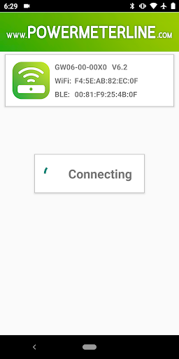 Android application Power Gateway screenshort