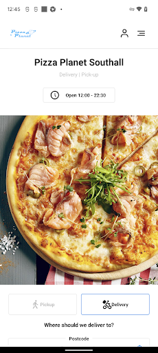 Android application Pizza Planet Southall screenshort