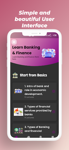 Screenshot of Learn Banking and Finance