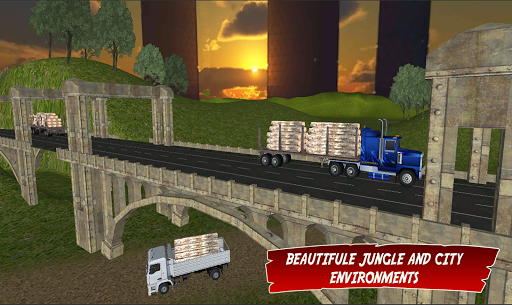 Jungle Wood Cargo Transporter