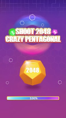 Shoot 2048 Crazy Pentagonalのおすすめ画像1