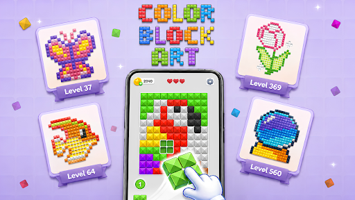 Color Block Art: Sort Diamonds screenshot