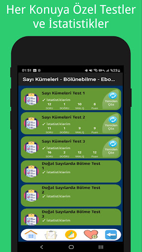 9. Sınıf Test Çöz Tüm Dersler Screen 3