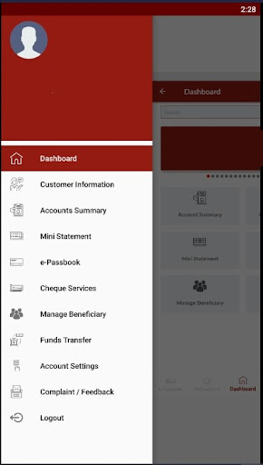 Rajadhani Bank Mobile Banking Screen 3