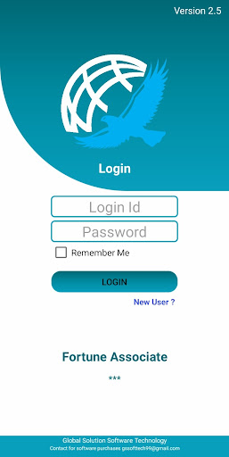 Android application Fortune Associate screenshort