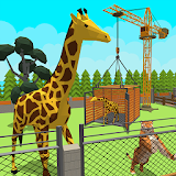 Zoo Craft : Blocky World Construction & Builder icon