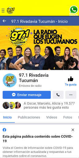 La 97.1 Tucumán Screen 3