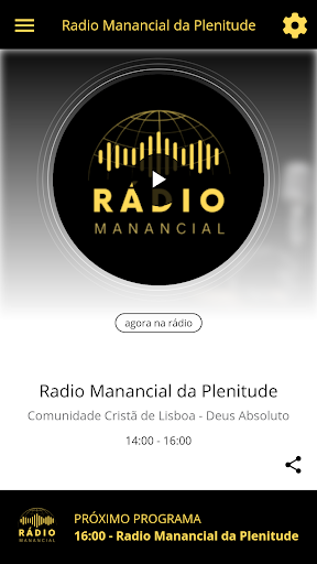 Android application Radio Manancial da Plenitude screenshort