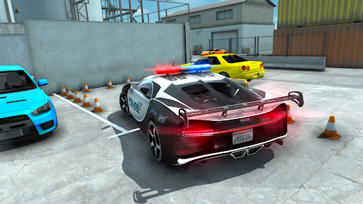 Police Car Parking Real Car screenshot 23