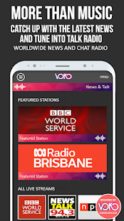 VOKO Radio PRO - Internet Radio Tangkapan layar