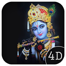 4D Lord Krishna Live Wallpaper for PC / Mac / Windows  - Free  Download 