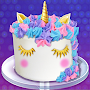 Unicorn Rainbow Cake-Diy Sweet Galaxy Desserts
