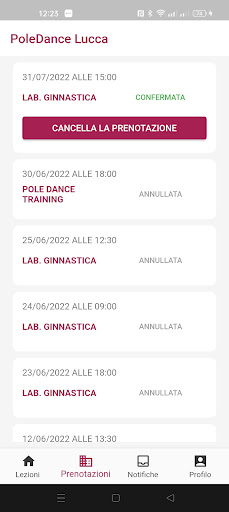 PoleDance Lucca Screen 2