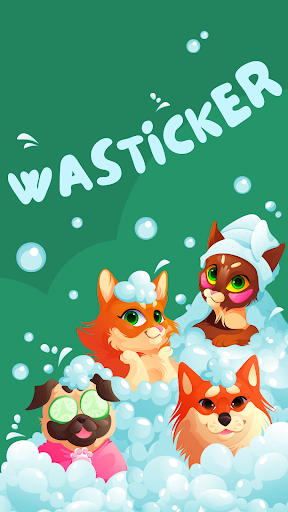 Android application WASticker - sticker app screenshort