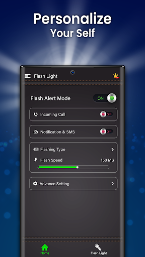 Android application Flashlight Pro Led Torch Light screenshort