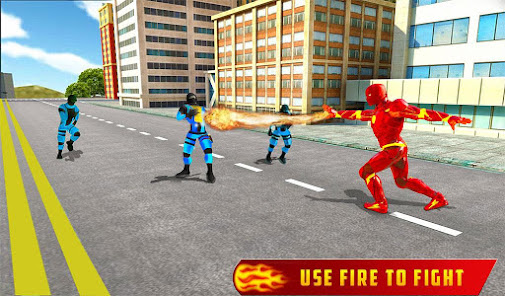 Fire Hero Robot Gangster Crime apkdebit screenshots 8