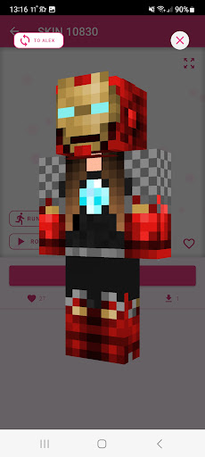 Girls Skins for Minecraft PE 14