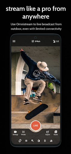 Omnistream Live Video Creator Screen 3