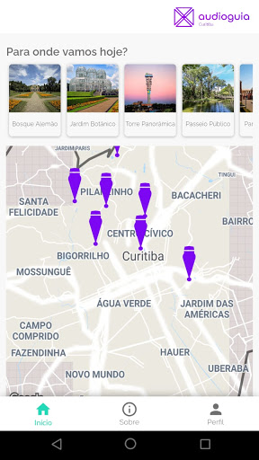 Audioguia Curitiba Screen 2