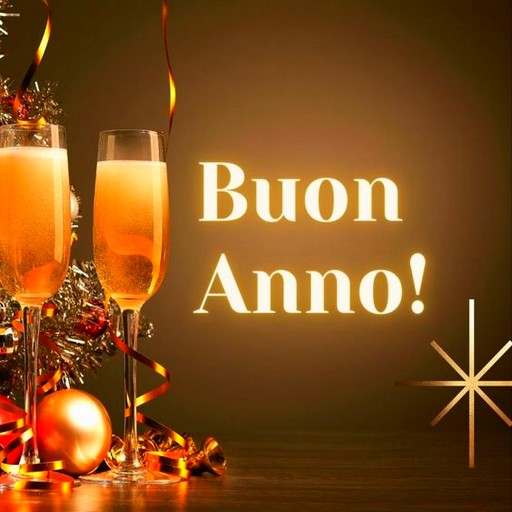 Feliz Buon Anno 2025 logo