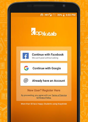 Android application Learn Java screenshort