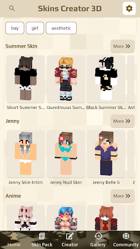 Skins Maker for Minecraft PE 3