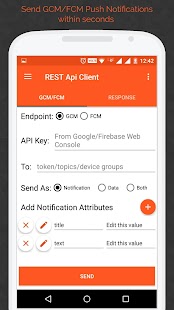 REST Api Client Android Tangkapan layar