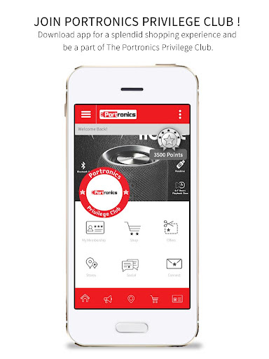 Android application Portronics Privilege Club screenshort