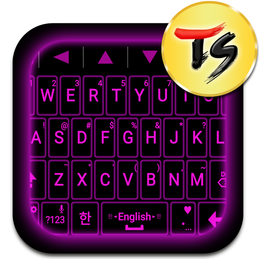 Neon(Purple) for TS Keyboard logo