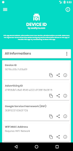 Device ID - Device Infos & IDs
