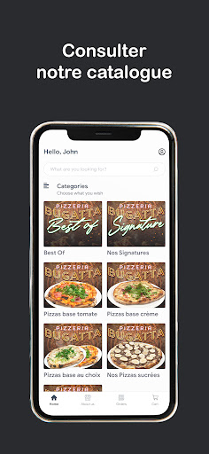 Android application Bugatta screenshort